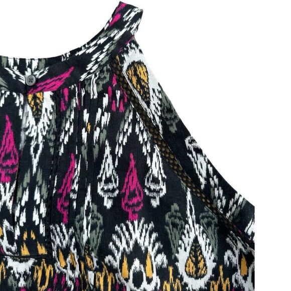 Loft Linen Blend Breathable Sleeveless Halter Top Size Medium - Picture 5 of 9